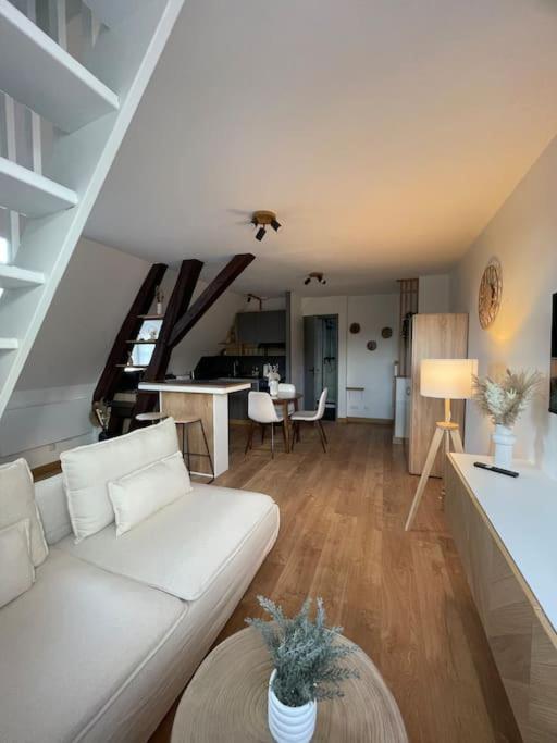 シャルトルDuplex Bord De L'Eure - Parking Inclus - Jolie Vue Sur La Cathedraleアパートメント エクステリア 写真